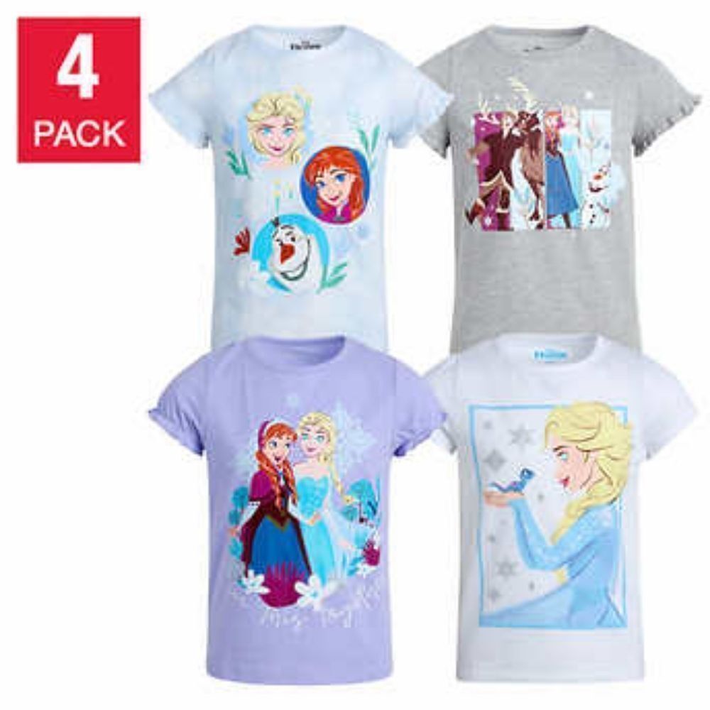 Frozen Kids' 4-pack Tee